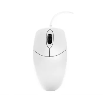 Contour Design Active Key Contour Washable Mouse IP68 Scroll Wheel Kabelgebunden Weiß PMJ1