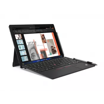 Lenovo ThinkPad X12 Detachable Gen 2 Intel Core Ultra 5 134U Hybrid (2-in-1) 31,2 cm (12,3 Zoll) Touchscreen Full HD+ 16 GB LPDDR5x-SDRAM 512 GB SSD Wi-Fi 6E (802.11ax) Windows 11 Pro Deutsch Schwarz
