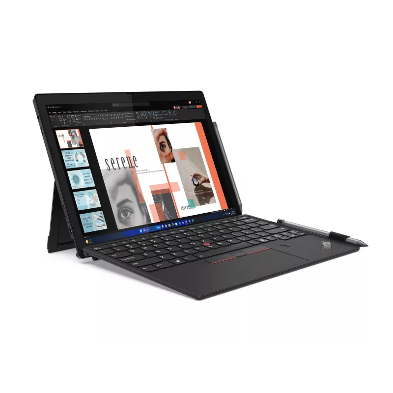 Lenovo ThinkPad X12 Detachable Gen 2 Intel Core Ultra 5 134U Hybrid (2-in-1) 31,2 cm (12,3 Zoll) Touchscreen Full HD+ 16 GB LPDDR5x-SDRAM 512 GB SSD Wi-Fi 6E (802.11ax) Windows 11 Pro Deutsch Schwarz