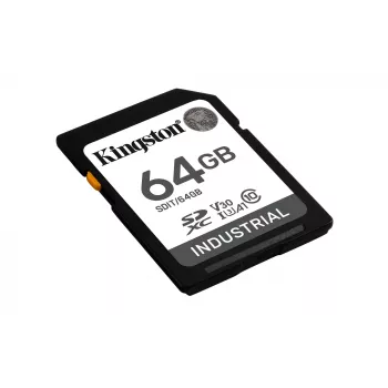 Kingston Technology 64 GB SDXC Industrie-Flash-Speicher UHS-I pSLC