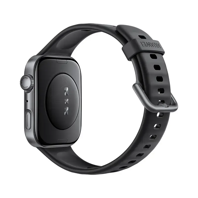 Smartwatch HUAWEI WATCH FIT 4 — 1,82 Zoll (4,62 cm) Display, GPS, 400 mAh, Aluminiumgehäuse 38 mm, schwarz, Polymerband