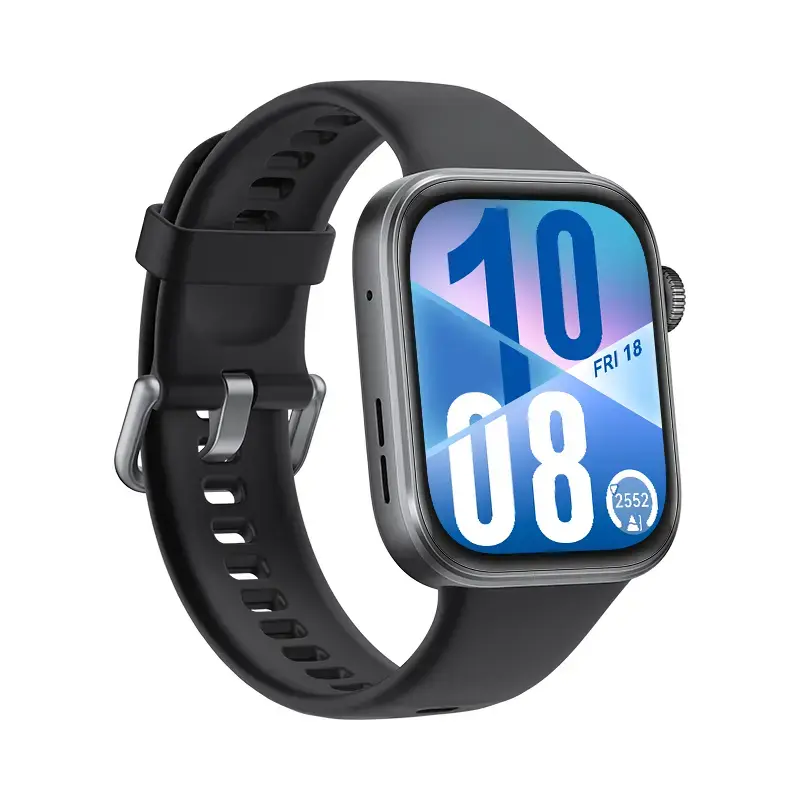 Smartwatch HUAWEI WATCH FIT 4 — 1,82 Zoll (4,62 cm) Display, GPS, 400 mAh, Aluminiumgehäuse 38 mm, schwarz, Polymerband