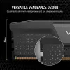 CORSAIR Arbeitsspeicher 32GB (2x16GB) DDR5 DRAM 6000MT/s CL36 AMD Expo & Intel XMP Kit Vengeance