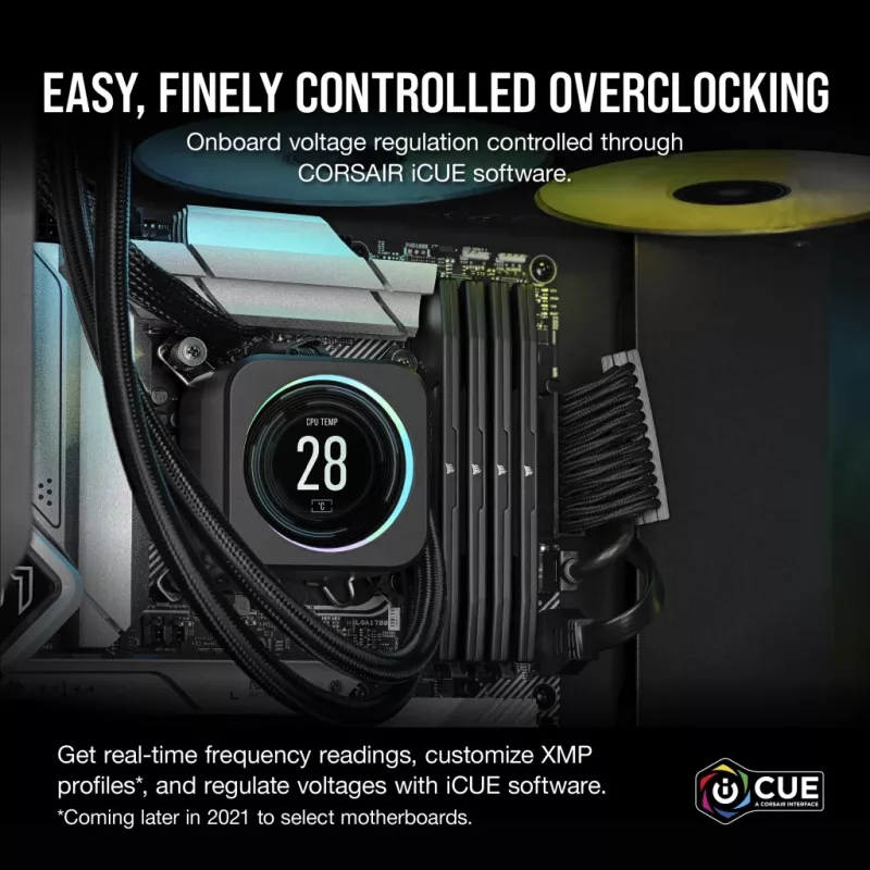CORSAIR Arbeitsspeicher 32GB (2x16GB) DDR5 DRAM 6000MT/s CL36 AMD Expo & Intel XMP Kit Vengeance