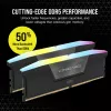 CORSAIR Arbeitsspeicher 32 GB DDR5 (2x16 GB) DRAM 7000 MT/s CL34 Speicherkit Vengeance RGB Schwarz