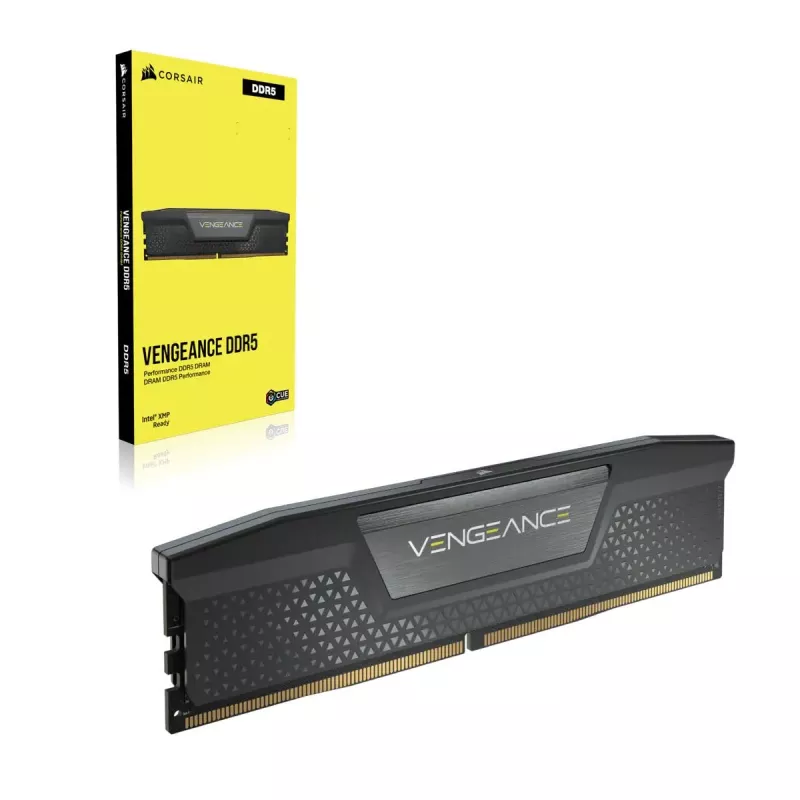 CORSAIR Arbeitsspeicher 32GB (2x16GB) DDR5 DRAM 7200MT/s CL34 Speicherkit Vengeance - Schwarz