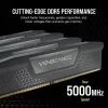 CORSAIR Arbeitsspeicher 32GB (2x16GB) DDR5 DRAM 7200MT/s CL34 Speicherkit Vengeance - Schwarz