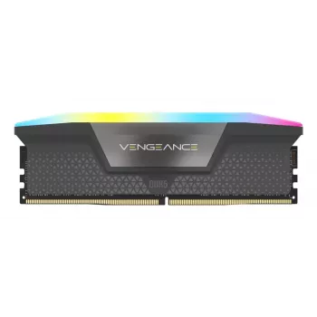 CORSAIR Memory 64GB (2x32GB) DDR5 DRAM 5200MT/s CL40 AMD EXPO & Intel XMP Memory Kit Vengeance RGB