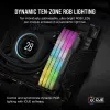 CORSAIR Memory 64GB (2x32GB) DDR5 DRAM 5200MT/s CL40 AMD EXPO & Intel XMP Memory Kit Vengeance RGB