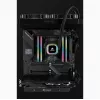 CORSAIR Arbeitsspeicher 64GB DDR4 (4 x 16GB) DRAM 3200MHz C16 Speicherkit Vengeance RGB Pro SL Schwarz