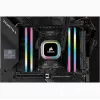 CORSAIR Arbeitsspeicher 64GB DDR4 (4 x 16GB) DRAM 3200MHz C16 Speicherkit Vengeance RGB Pro SL Schwarz