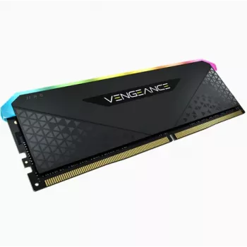 CORSAIR Arbeitsspeicher 16GB DDR4 (1 x 16GB) DRAM 3200MHz C16 Speicherkit Vengeance RGB RS