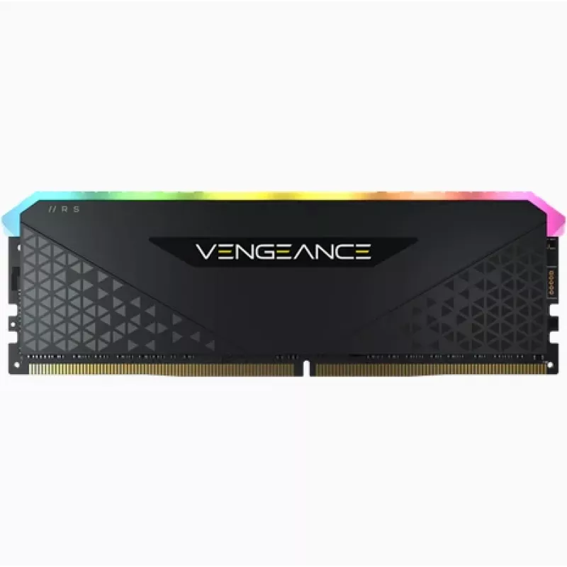 CORSAIR Arbeitsspeicher 16GB DDR4 (1 x 16GB) DRAM 3200MHz C16 Speicherkit Vengeance RGB RS