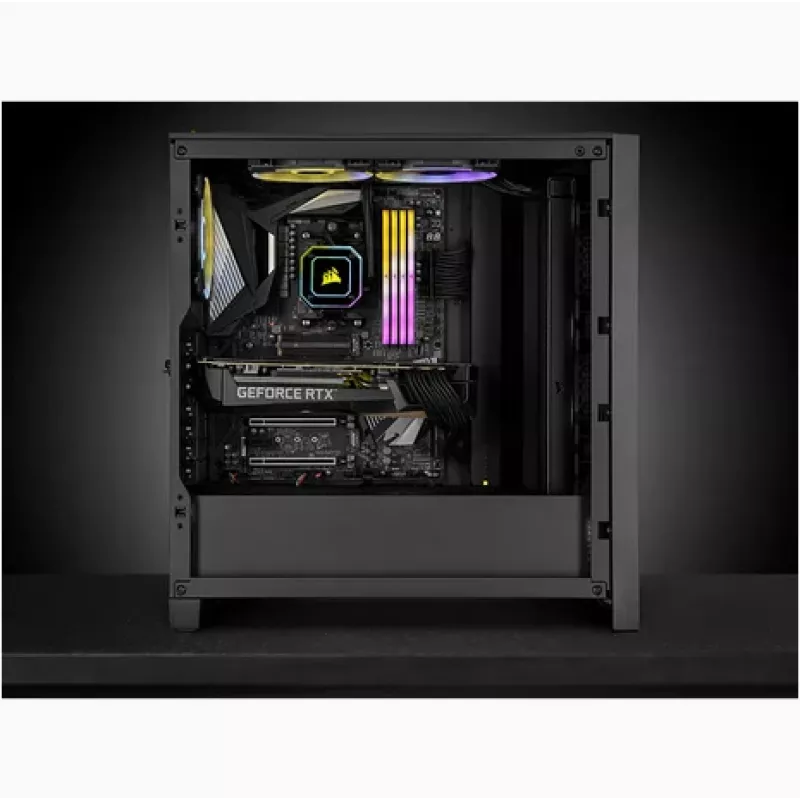 CORSAIR Arbeitsspeicher 16GB DDR4 (1 x 16GB) DRAM 3200MHz C16 Speicherkit Vengeance RGB RS