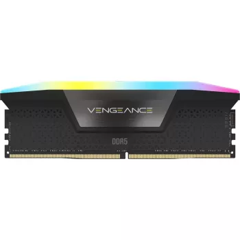 CORSAIR Speicher 48GB (2x24GB) DDR5 DRAM 5200MT/s CL38 Speicherkit Vengeance RGB Schwarz
