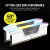 CORSAIR Speicher 64 GB DDR5 (2x32 GB) DRAM 5200 MT/s CL40 Speicherkit Vengeance RGB Weiß