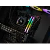 CORSAIR Arbeitsspeicher 32GB DDR5 (2x16GB) DRAM 6200MT/s CL36 Speicherkit Vengeance RGB Schwarz