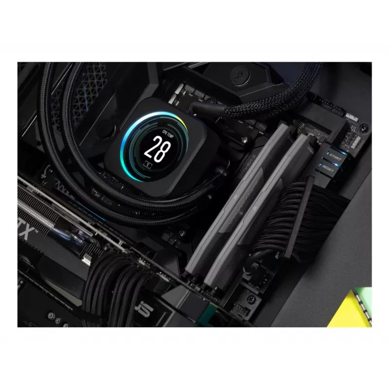CORSAIR Speicher 64GB - DDR5 (4x16GB) DRAM 5600MT/s CL36 AMD EXPO & Intel XMP Speicherkit Vengeance