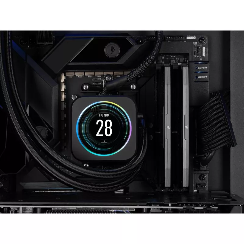 CORSAIR Arbeitsspeicher 64 GB – DDR5 (2x32 GB) DRAM 5200 MT/s CL40 AMD EXPO & Intel XMP Speicherkit Vengeance