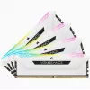 CORSAIR Arbeitsspeicher 64GB DDR4 (4 x 16GB) DRAM 3200MHz C16 Speicherkit Vengeance RGB Pro Sl White
