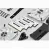 CORSAIR Arbeitsspeicher 64GB DDR4 (4 x 16GB) DRAM 3200MHz C16 Speicherkit Vengeance RGB Pro Sl White
