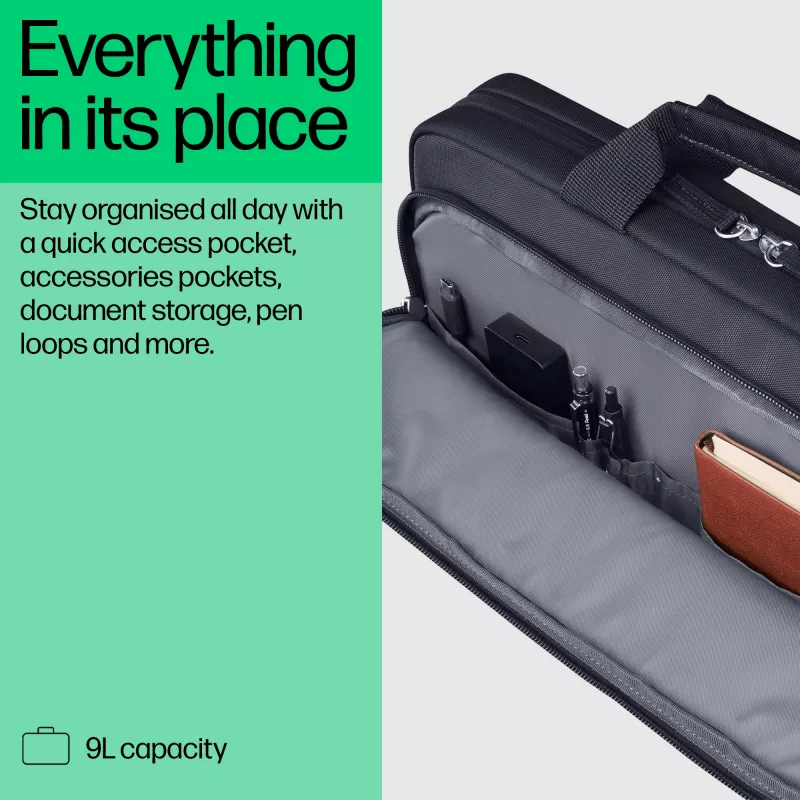 HP Everyday 14-Zoll-Laptoptasche, Aktentasche, 35,8 cm (14,1 Zoll), Schultergurt, 440 g