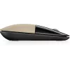 HP Z3700 Gold Wireless Mouse, beidhändig, optisch, RF Wireless, 1200 DPI, Gold
