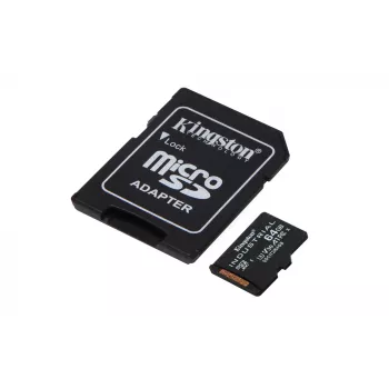 Kingston Technology 64 GB microSDXC Industrial C10 A1 pSLC Karte + SD-Adapter