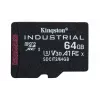 Kingston Technology 64 GB microSDXC Industrial C10 A1 pSLC Karte + SD-Adapter