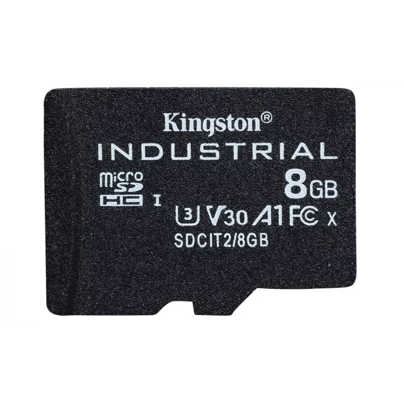 Kingston Technology 8GB microSDHC Industrial C10 A1 pSLC Karte + SD-Adapter