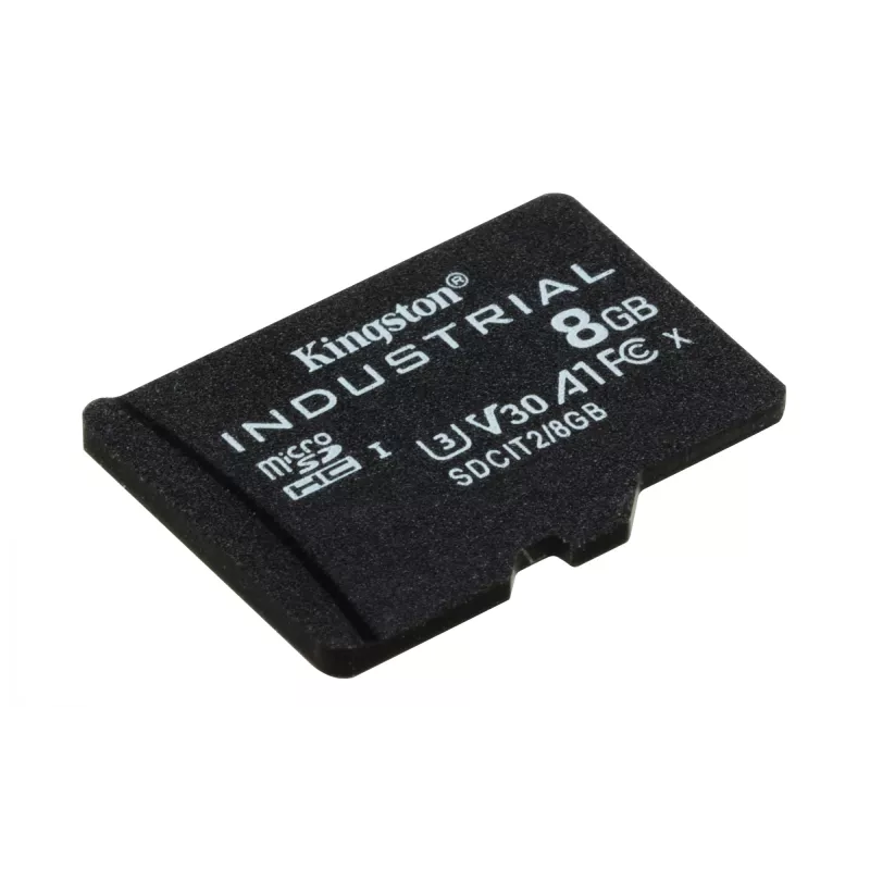 Kingston Technology 8GB microSDHC Industrial C10 A1 pSLC Karte + SD-Adapter