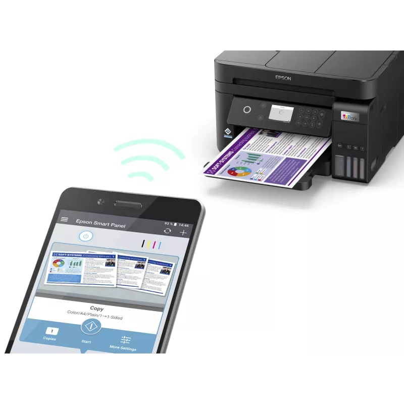 Epson EcoTank ET-3850 Inkjet A4 4800 x 1200 DPI 33 ppm Wi-Fi