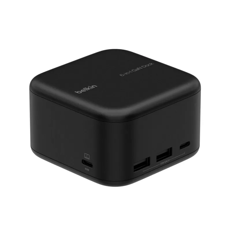 BELKIN USB-C 6-in-1 Core GaN Dock Schwarz