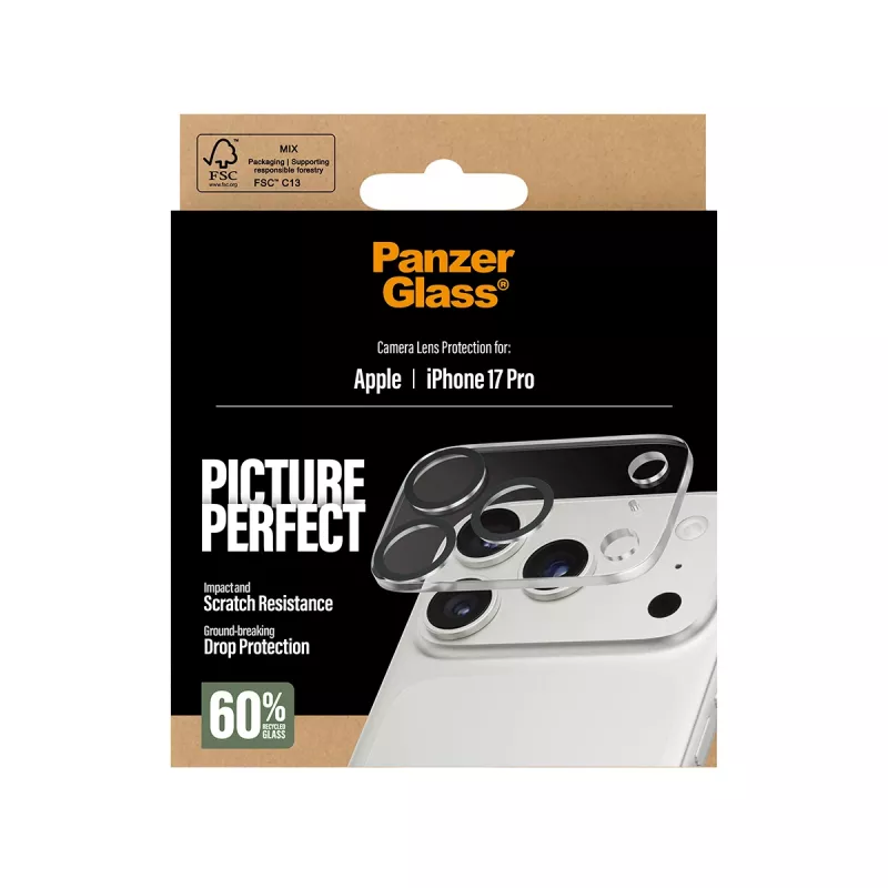 Kamera-Linsenschutz PanzerGlass iPhone 17 Pro kratzfest stoßfest