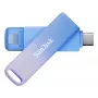 WESTERN DIGITAL SanDisk Creator Phone Drive - 128 GB USB-Stick - USB-C/Lightning - Blau