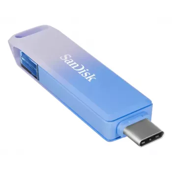 WESTERN DIGITAL SanDisk Creator Phone Drive - 128 GB USB-Stick - USB-C/Lightning - Blau