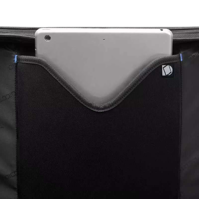 DICOTA Eco Top Traveler Pro - 15-17.3in Notebook-Tasche - Schwarz / 1680d Rpet Polyester