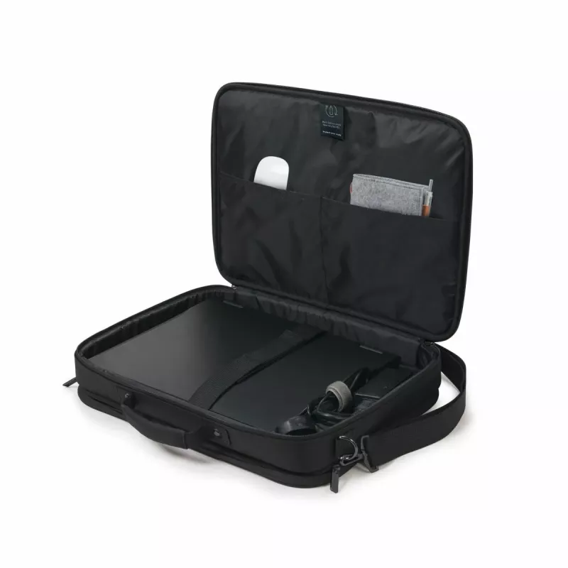 DICOTA Eco Multi Plus Base - 15-17.3in Notebooktasche - Schwarz / 300d Rpet Polyester