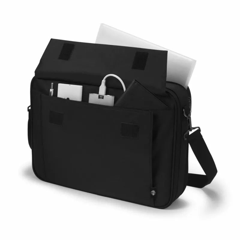 DICOTA Eco Multi Plus Base - 15-17.3in Notebooktasche - Schwarz / 300d Rpet Polyester