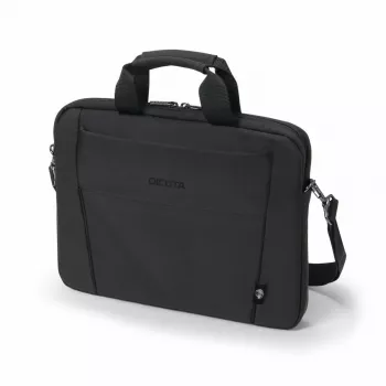 DICOTA Eco schlank Case Base - 15-15.6in Notebook-Tasche - Schwarz / 300d Rpet Polyester