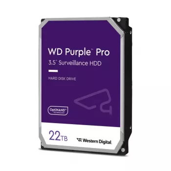 WESTERN DIGITAL Festplatte - Wd Lila Pro WD221PURP - 22 TB - SATA 6 Gbit/s - 3,5 Zoll - 7200 U/min - 512 MB Cache