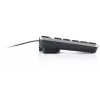 Tastatur DELL KB813 Universal USB QWERTZ German Schwarz