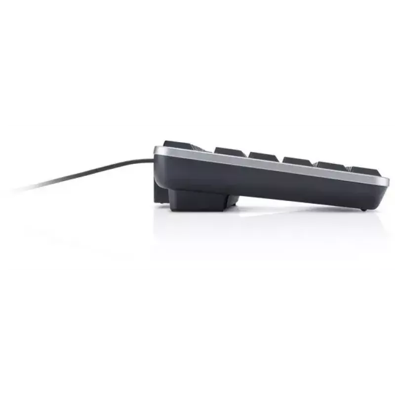 Tastatur DELL KB813 Universal USB QWERTZ German Schwarz