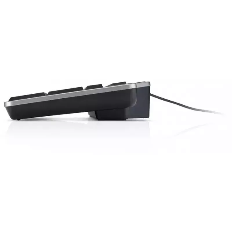 Tastatur DELL KB813 Universal USB QWERTZ German Schwarz