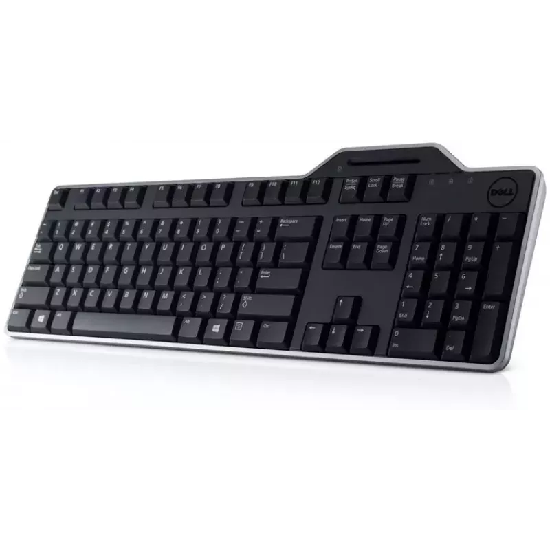 Tastatur DELL KB813 Universal USB QWERTZ German Schwarz
