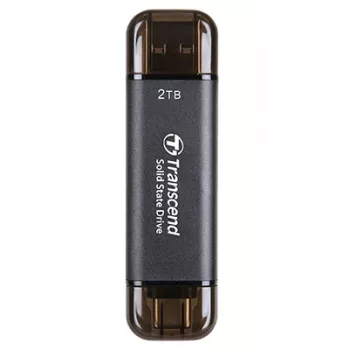 TRANSCEND Esd310c - 2 TB portable SSD - USB Typ-A / USB Typ-C