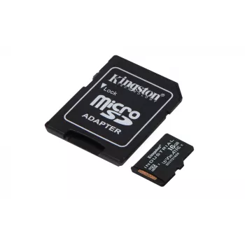 Kingston Technology 16GB microSDHC Industrial C10 A1 pSLC Karte + SD-Adapter