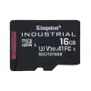 Kingston Technology 16GB microSDHC Industrial C10 A1 pSLC Karte + SD-Adapter