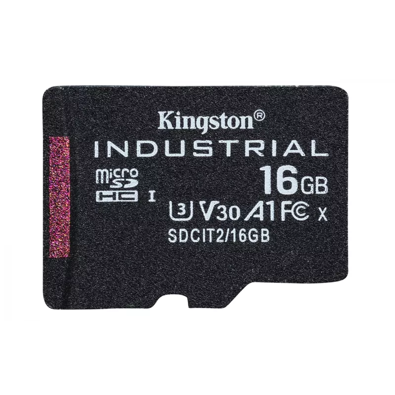 Kingston Technology 16GB microSDHC Industrial C10 A1 pSLC Karte + SD-Adapter