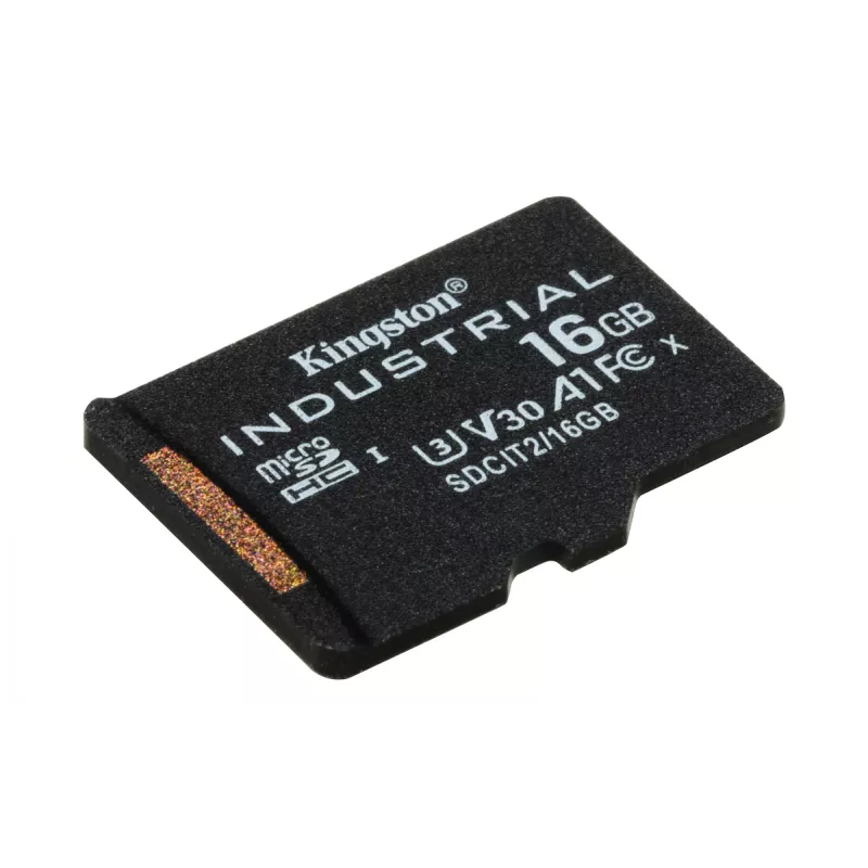 Kingston Technology 16GB microSDHC Industrial C10 A1 pSLC Card Einzelpackung ohne Adapter